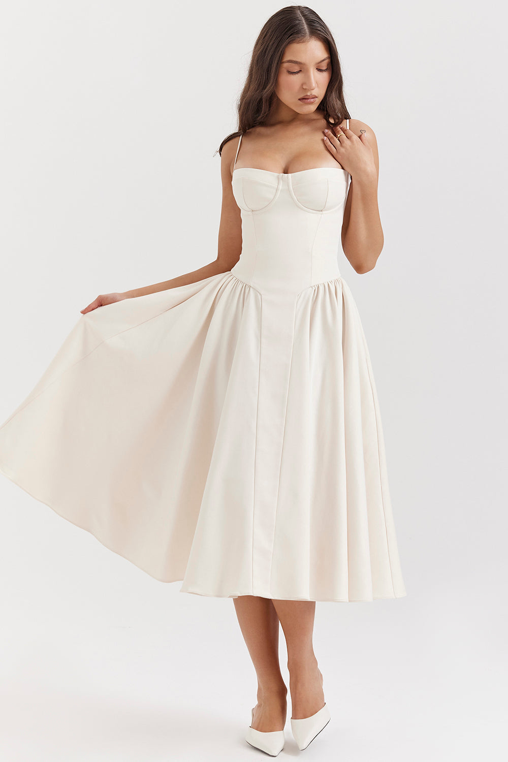 Claudia – Vestido con Corsé