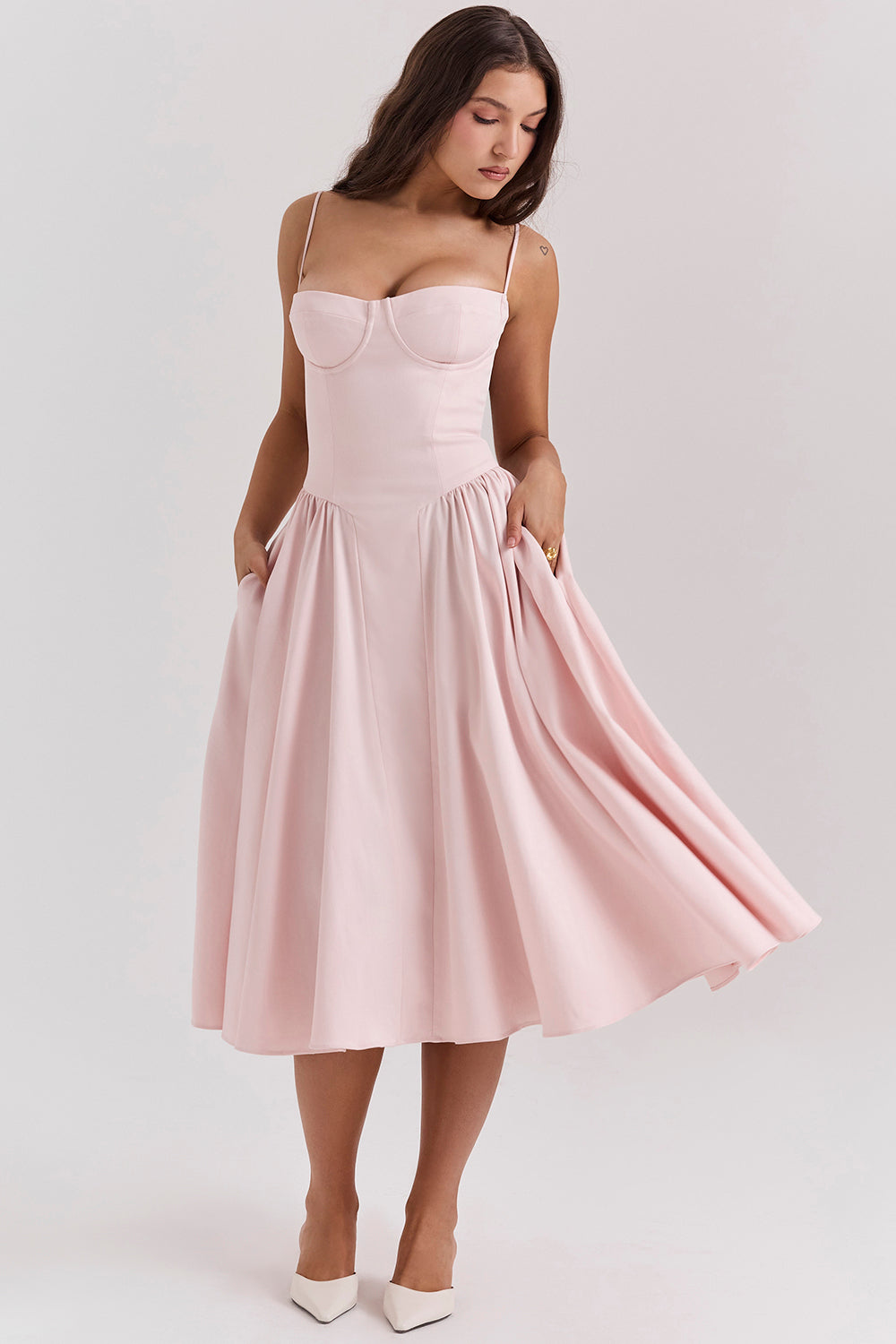 Claudia – Vestido con Corsé