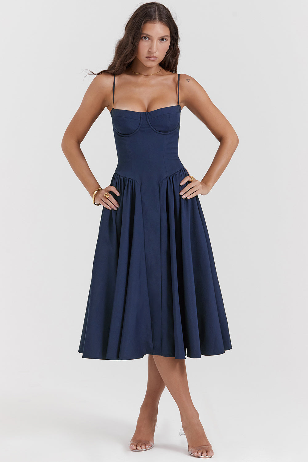 Claudia – Vestido con Corsé
