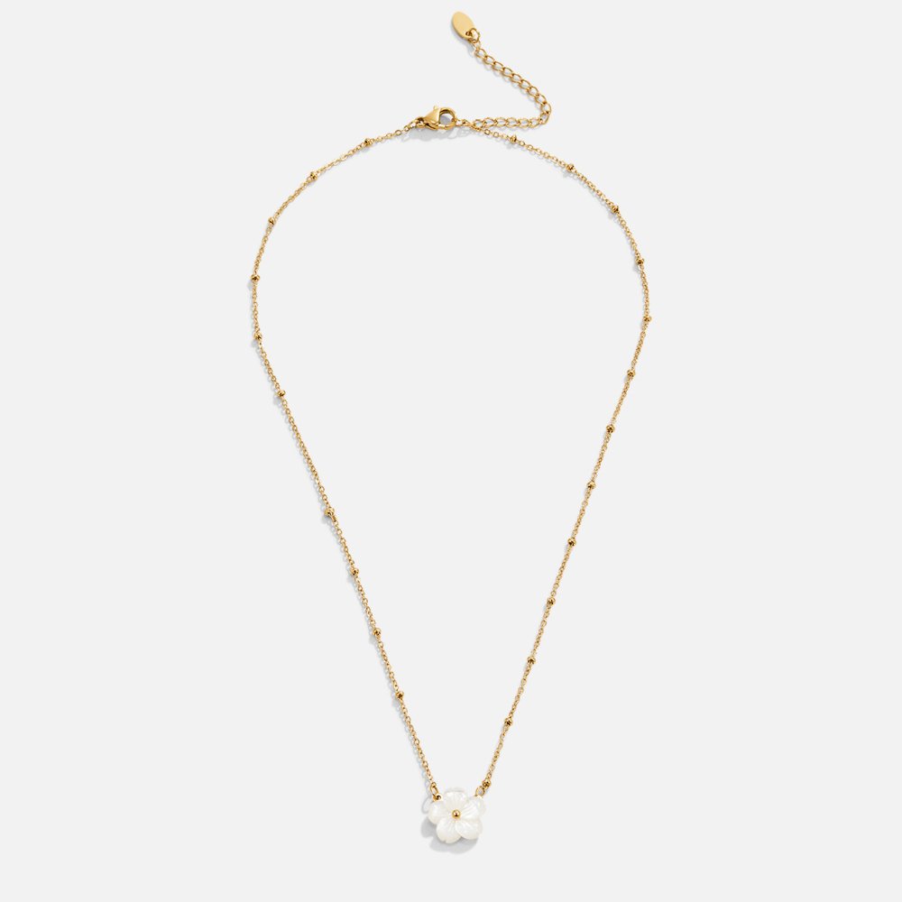 Belén - Collar de Flor Blanca