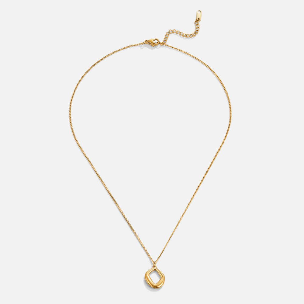 Verónica - Collar Geométrico Dorado